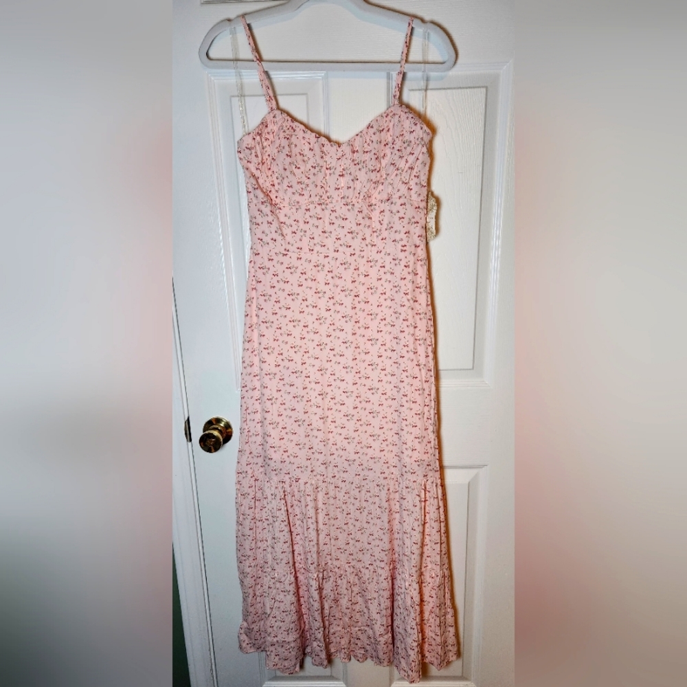 Altar'd State Pink Maxi Dress